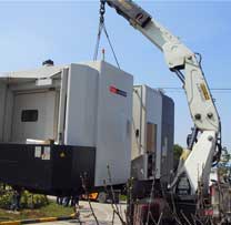 MAZAK臥式加工中心吊裝 MAZAK臥式加工中心吊裝