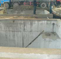 大型沖床設備基礎制作